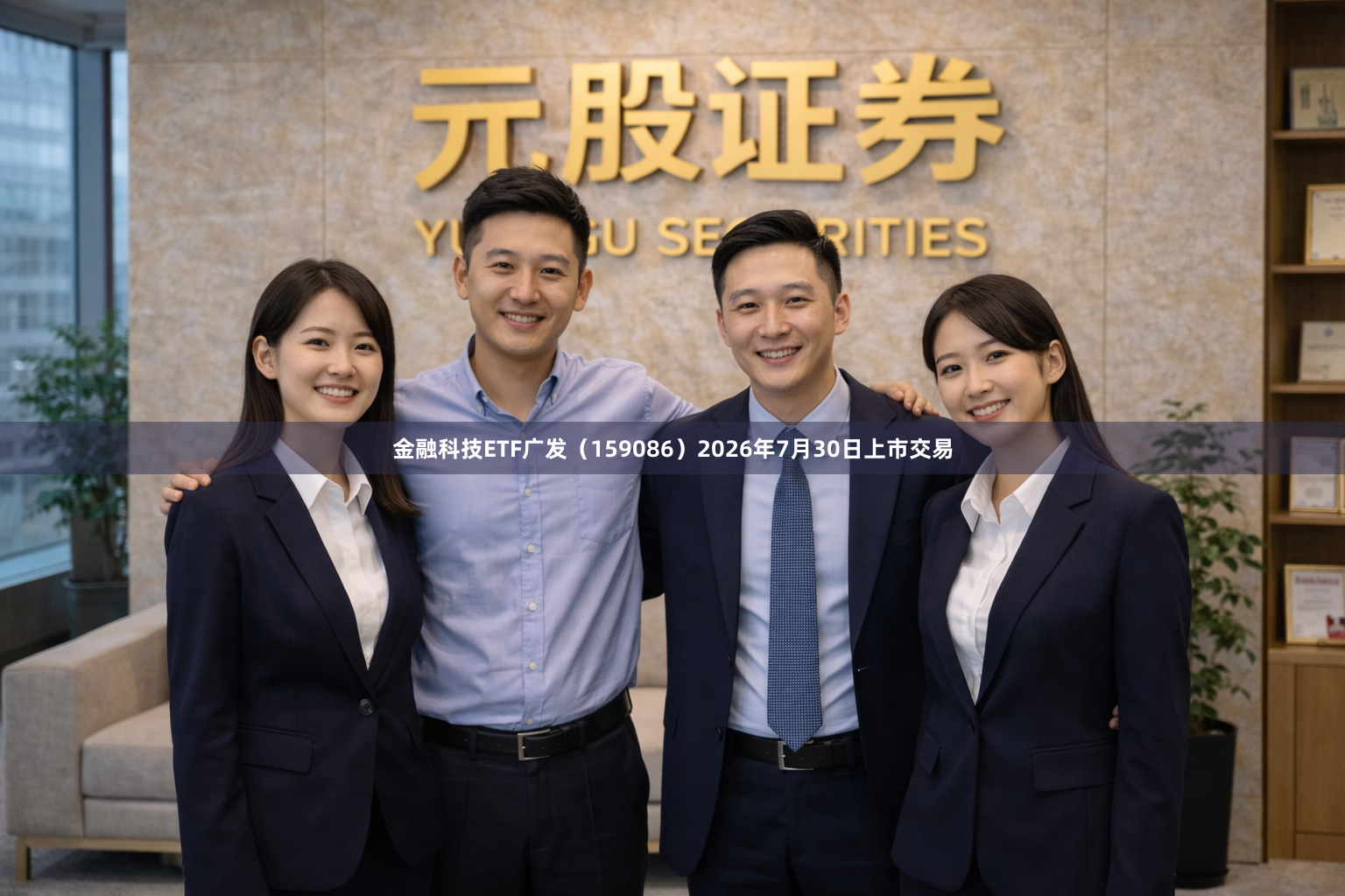 金融科技ETF广发（159086）2026年7月30日上市交易