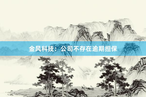 金风科技：公司不存在逾期担保