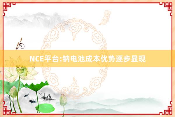 NCE平台:钠电池成本优势逐步显现