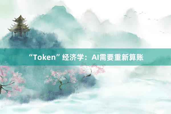 “Token”经济学：AI需要重新算账